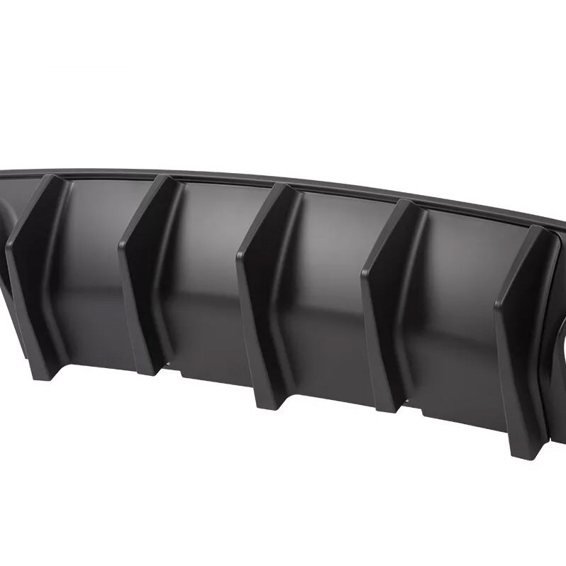 2015 - 23 Charger SRT V1 Style Quad Tip Ikon Diffuser | (Matte Black, Gloss Black, Hydro Carbon)