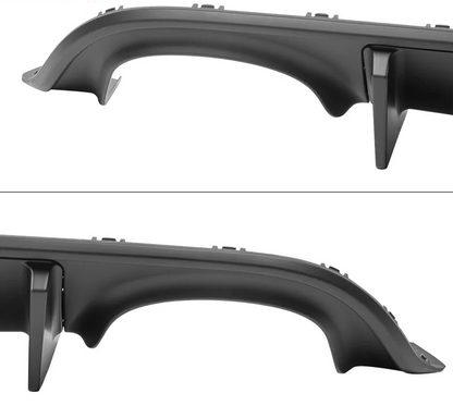 2015 - 23 Charger SRT V1 Style Quad Tip Ikon Diffuser | (Matte Black, Gloss Black, Hydro Carbon)