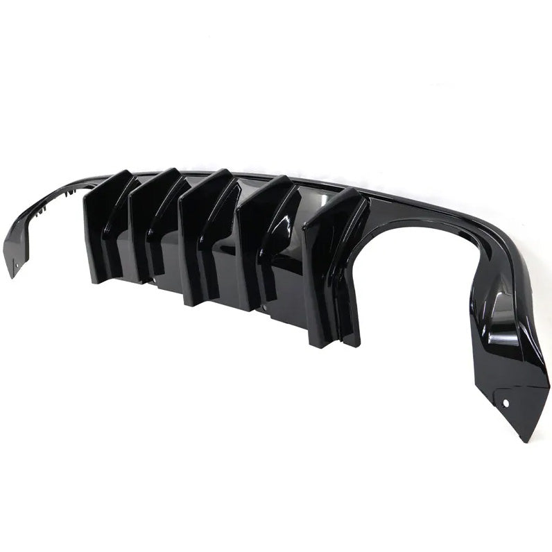 2015 - 23 Charger SRT V1 Style Quad Tip Ikon Diffuser | (Matte Black, Gloss Black, Hydro Carbon)