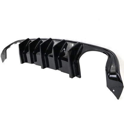 2015 - 23 Charger SRT V1 Style Quad Tip Ikon Diffuser | (Matte Black, Gloss Black, Hydro Carbon)