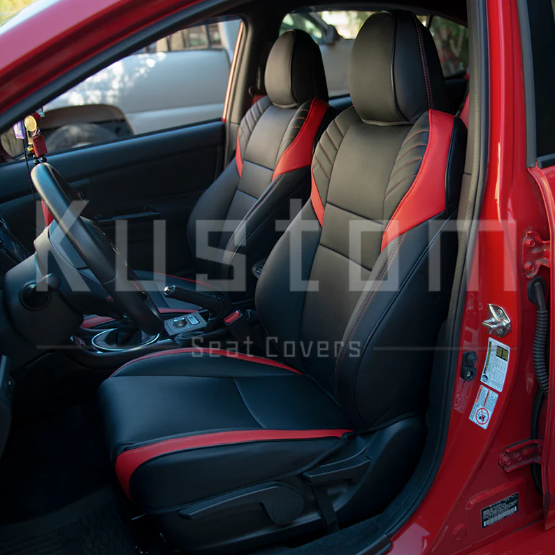 2015 - 21 Subaru WRX / STi Custom Two Toned Leather Seat Covers