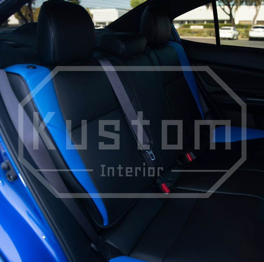 2015 - 21 Subaru WRX / STi Custom Two Toned Leather Seat Covers