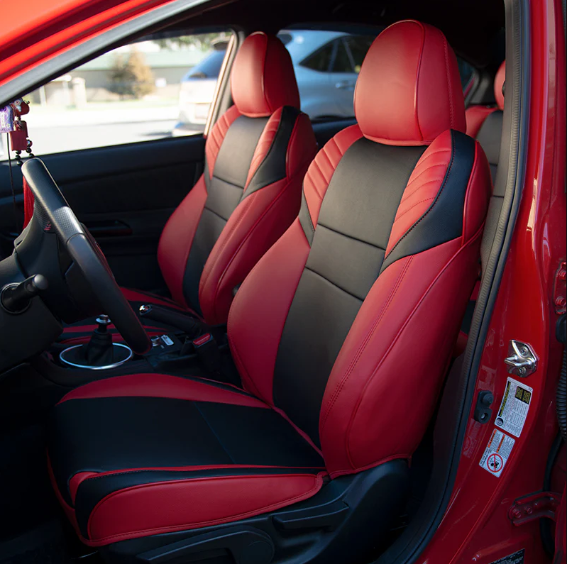 2015 - 21 Subaru WRX / STi Custom Two Toned Leather Seat Covers