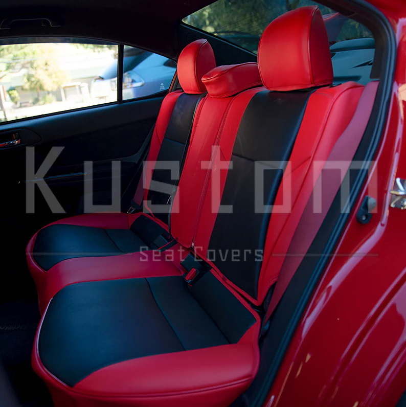 2015 - 21 Subaru WRX / STi Custom Two Toned Leather Seat Covers
