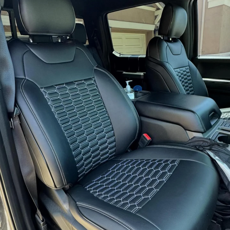 2015 - 21 F-150 Raptor Custom Leather Seat Covers