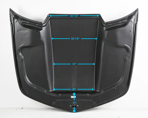 2010 - 15 Camaro Type-Copo Carbon Fiber Cowl Hood | Anderson Composites