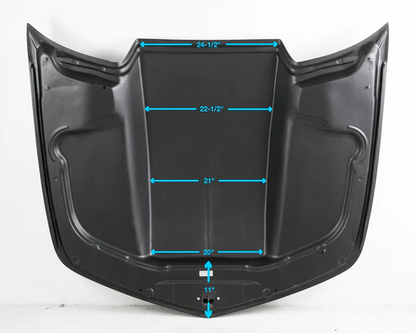 2010 - 15 Camaro Type-Copo Carbon Fiber Cowl Hood | Anderson Composites