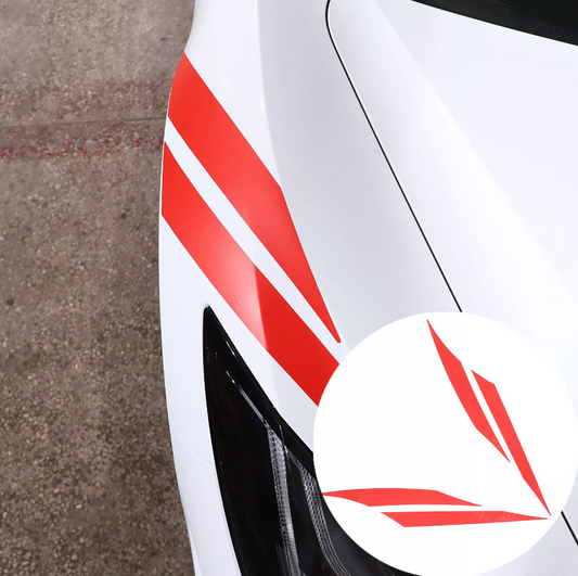 C8 Corvette Fender Stripes Decal