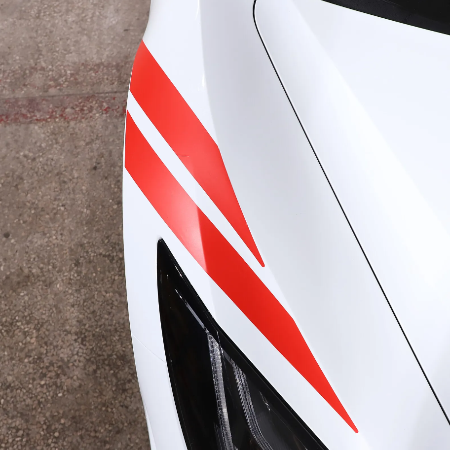 C8 Corvette Fender Stripes Decal