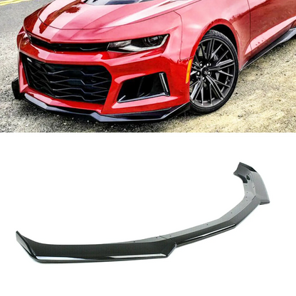 2016 - 23 Camaro SS / LT / LS / RS Gloss Black Front Splitter Lip