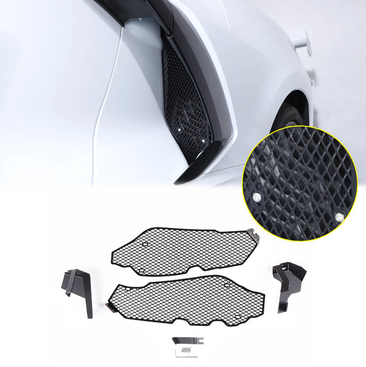 C8 Corvette Stingray Full Coverage Side Intake Mesh Grille Guards