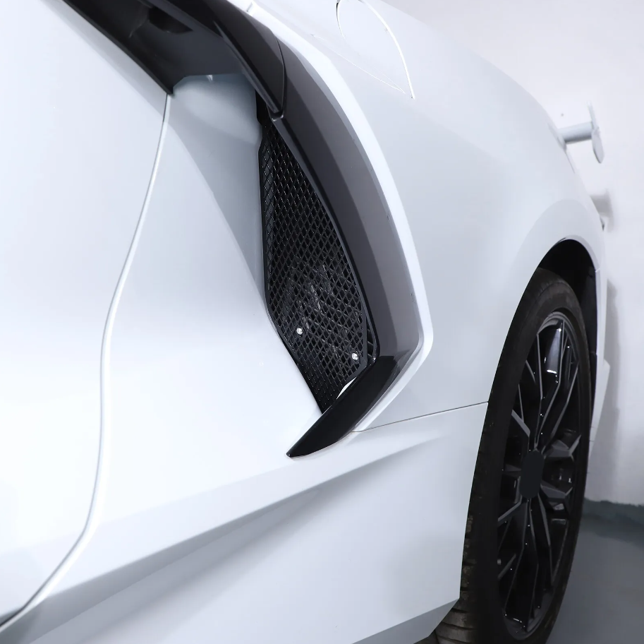 C8 Corvette Stingray Full Coverage Side Intake Mesh Grille Guards