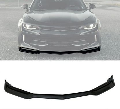 2016 - 18 Camaro Zl1 Style Front Splitter (Primer Black/Gloss Black/Carbon Fiber Print)