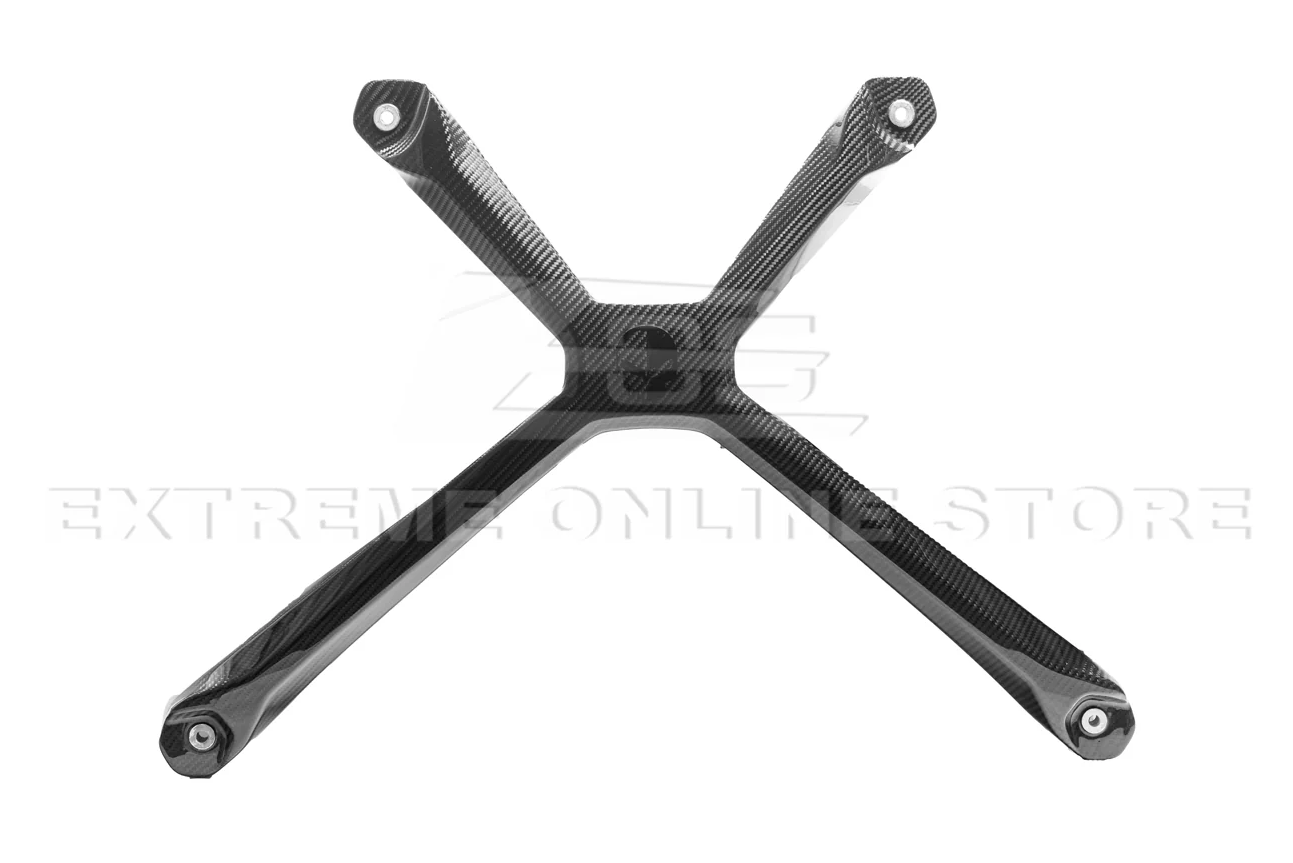 C8 Corvette Coupe Carbon Fiber Engine Cover Complete Kit