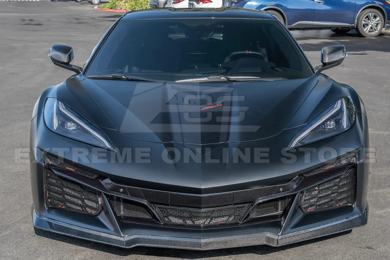 C8 Corvette Z06/E-Ray Front Radiator Mesh Grille Protective Insert Kit