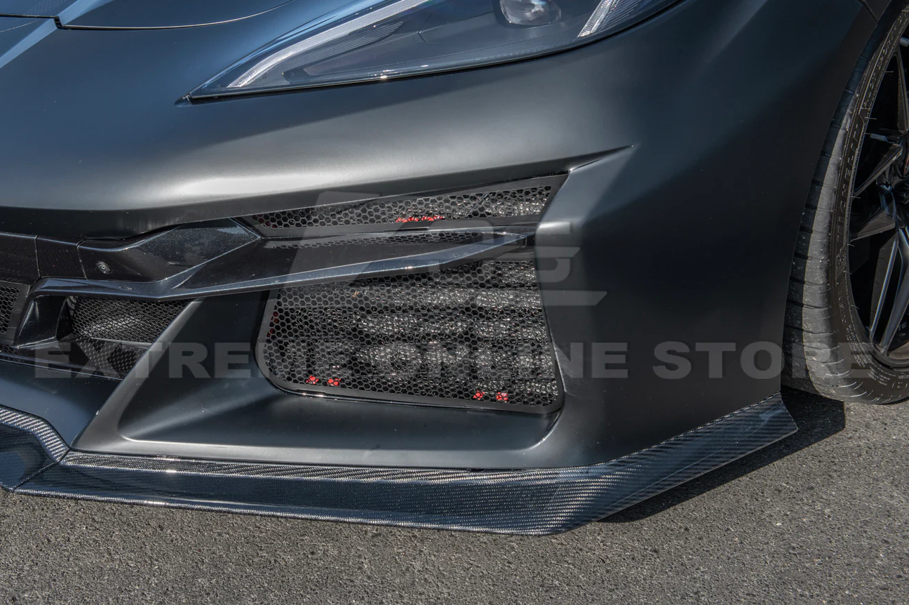 C8 Corvette Z06/E-Ray Front Radiator Mesh Grille Protective Insert Kit