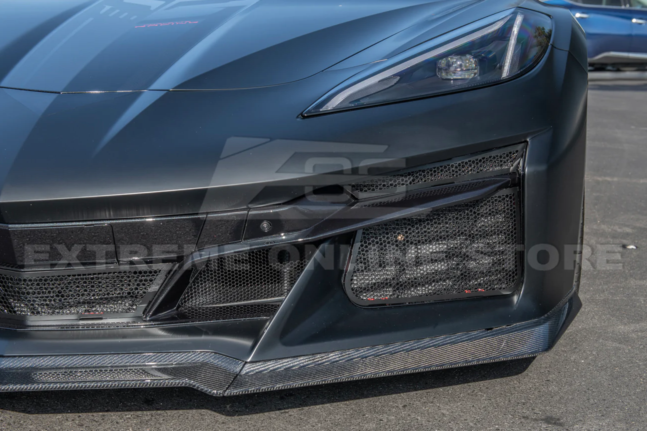 C8 Corvette Z06/E-Ray Front Radiator Mesh Grille Protective Insert Kit
