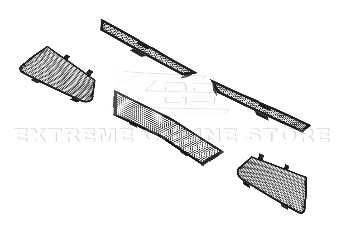 C8 Corvette Z06/E-Ray Front Radiator Mesh Grille Protective Insert Kit