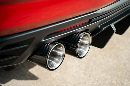 2016 - 24  Camaro Corsa Valved / Axle-Back 4.0" Pro-Series Quad Tips