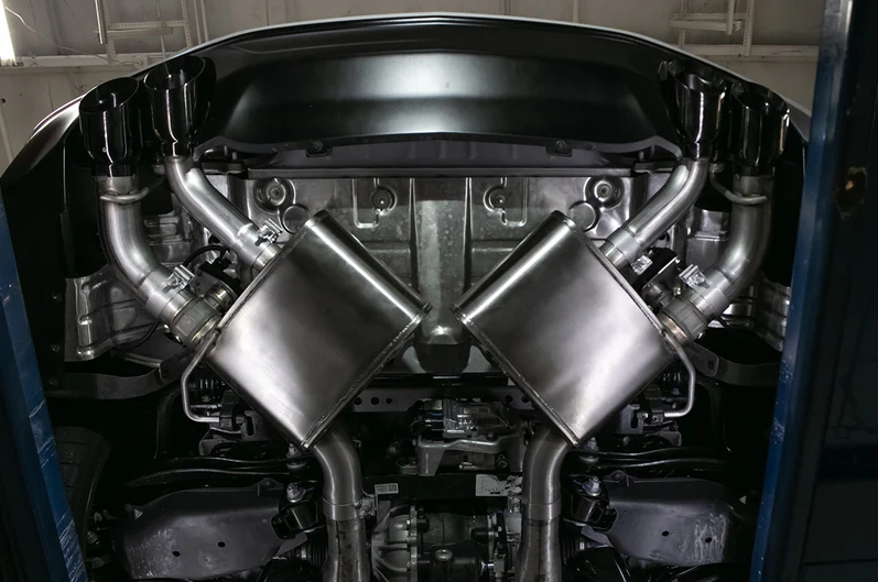 2016 - 24  Camaro Corsa Valved / Axle-Back 4.0" Pro-Series Quad Tips