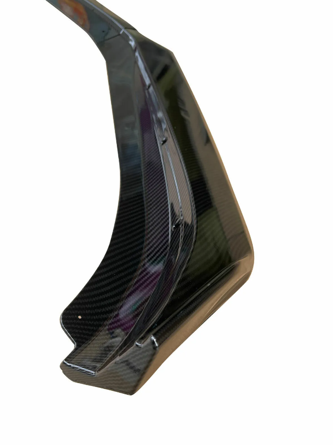 2016 - 24 Camaro 1LE Style Gloss Black Front Splitter Lip 3PC  | SS / LS / LT / RS 1LE