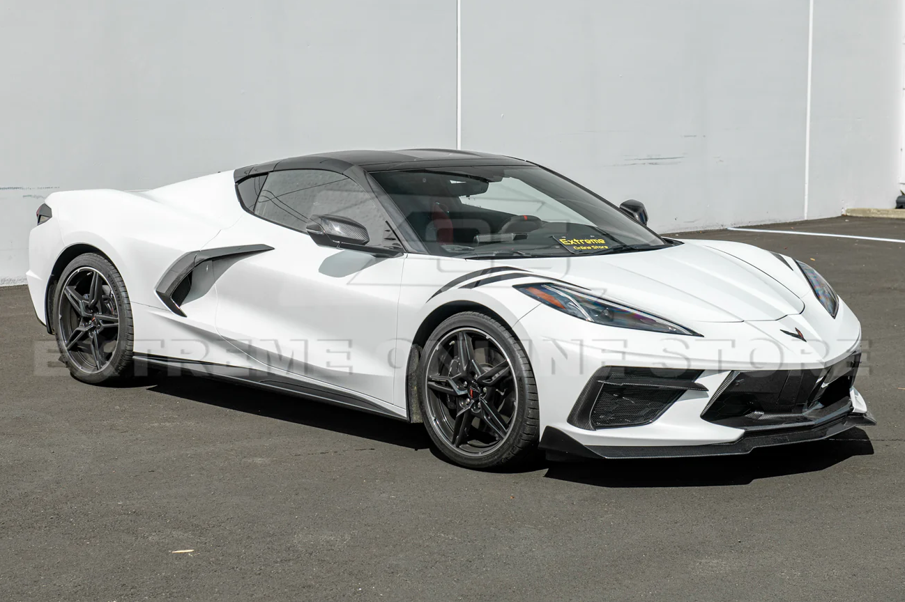 C8 Corvette Stingray Flat Side Skirts