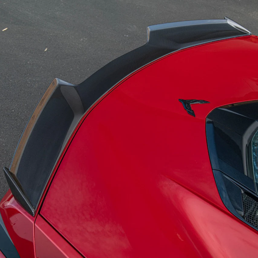 C8 Corvette Z06 / E-Ray Carbon Fiber Ducktail Spoiler