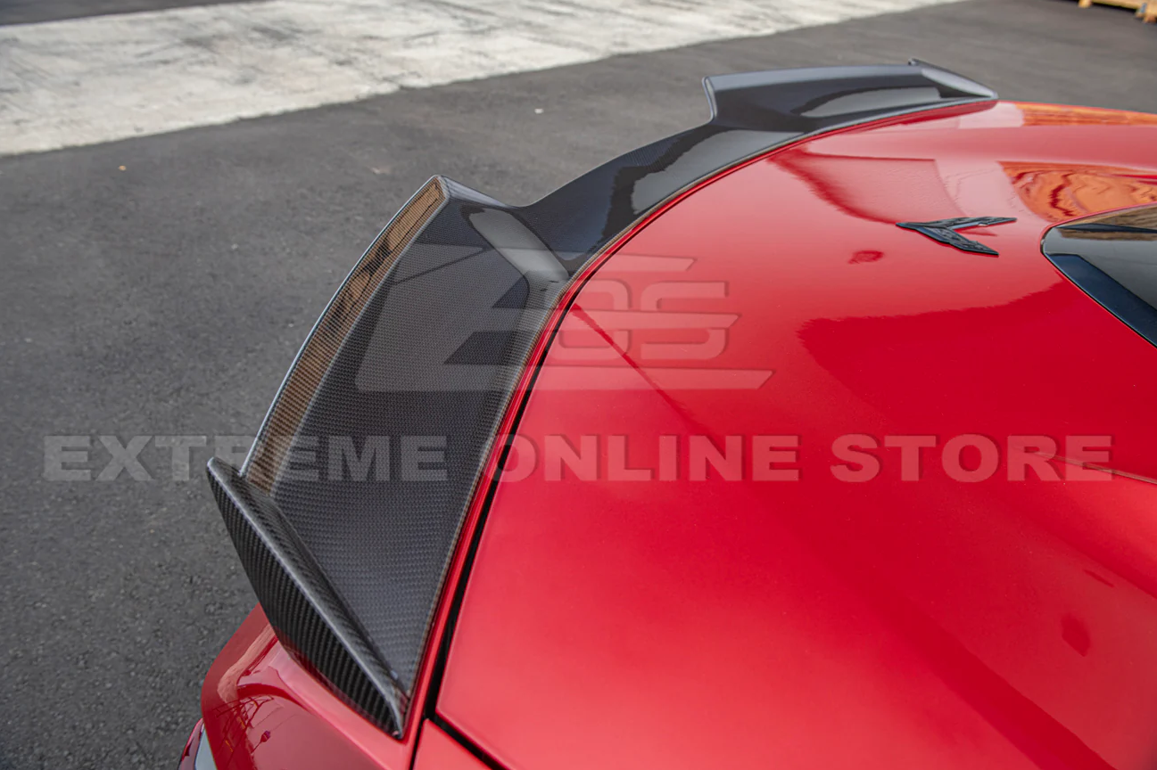 C8 Corvette Z06 / E-Ray Carbon Fiber Ducktail Spoiler