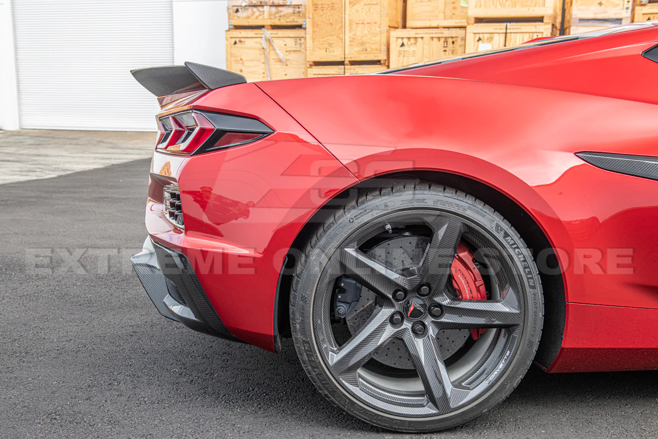 C8 Corvette Z06 / E-Ray Carbon Fiber Ducktail Spoiler