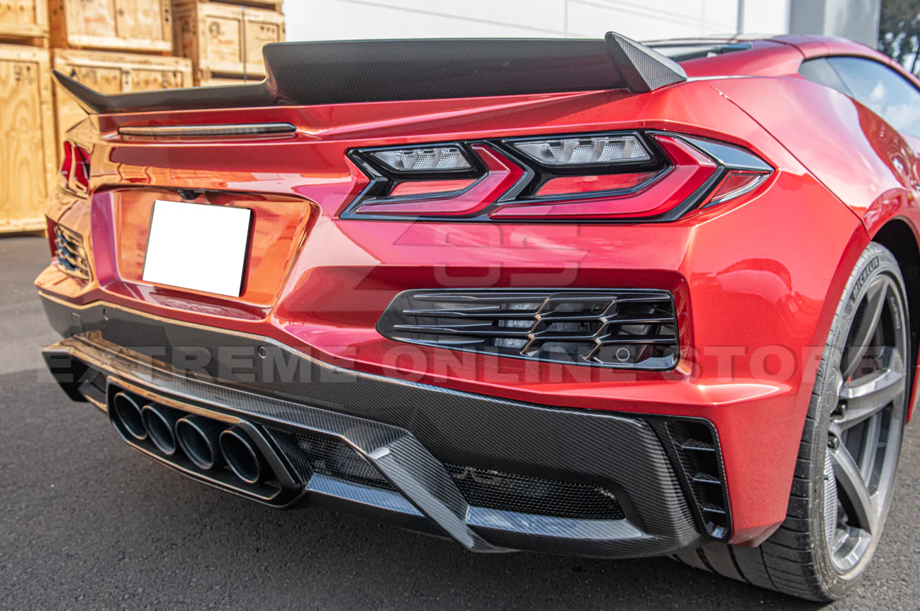 C8 Corvette Z06 / E-Ray Carbon Fiber Ducktail Spoiler