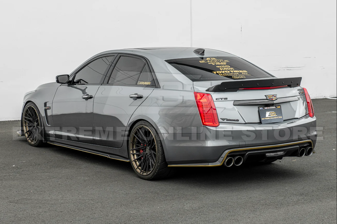 2016 - 19 Cadillac CTS-V Carbon Fiber Wickerbill Spoiler