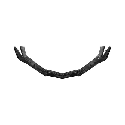 C8 Corvette Z06 Z07 Package Carbon Fiber / Carbon Flash Front Splitter &amp; Canards