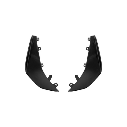 C8 Corvette Z06 Z07 Carbon Fiber / Carbon Flash Front Canards