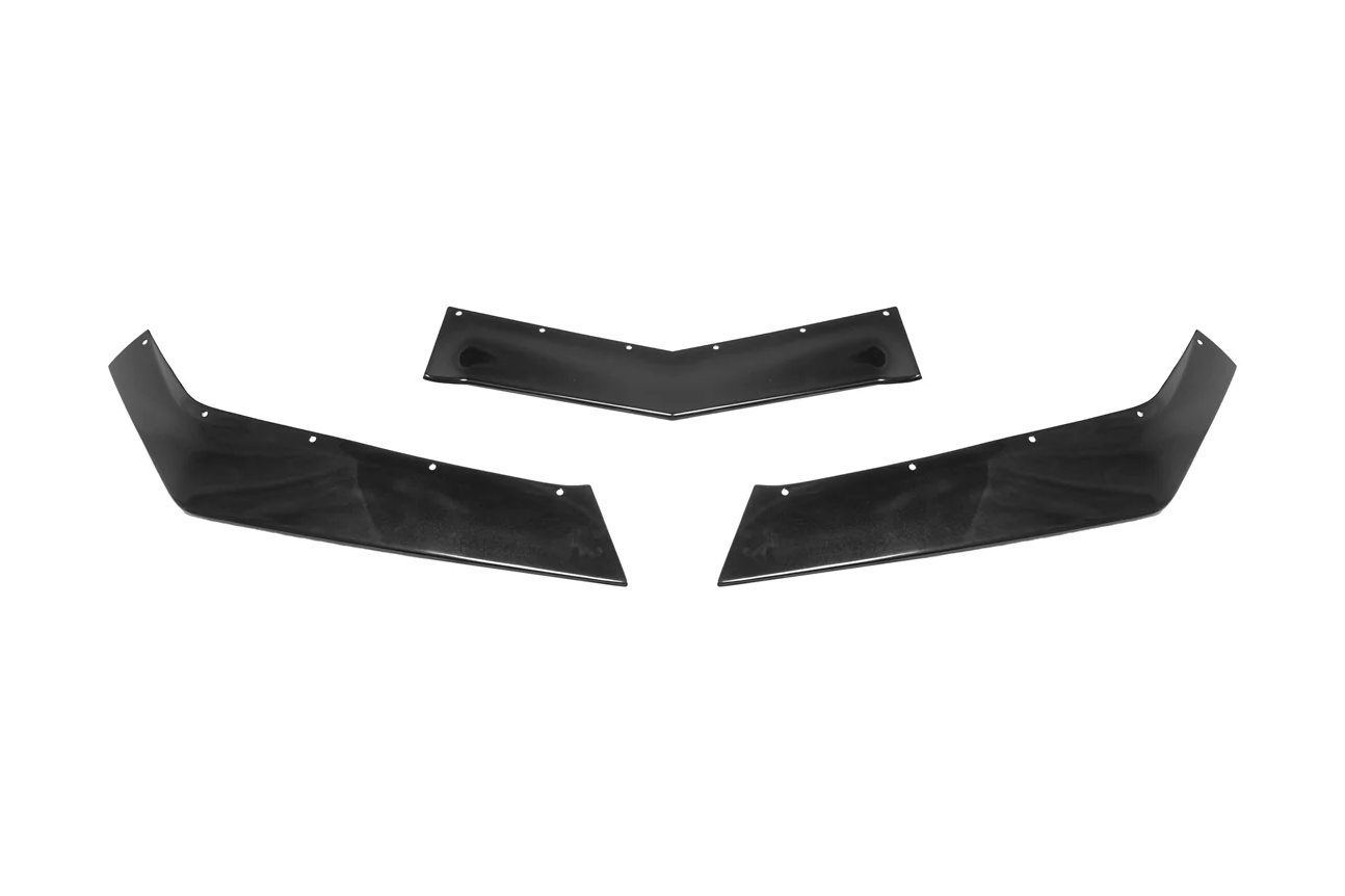 C8 Corvette Z06 / E-Ray 3 Piece Front Lip Splitter (Carbon Fiber/ Carbon Flash)