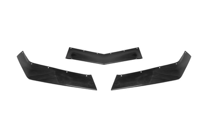 C8 Corvette Z06 / E-Ray 3 Piece Front Lip Splitter (Carbon Fiber/ Carbon Flash)