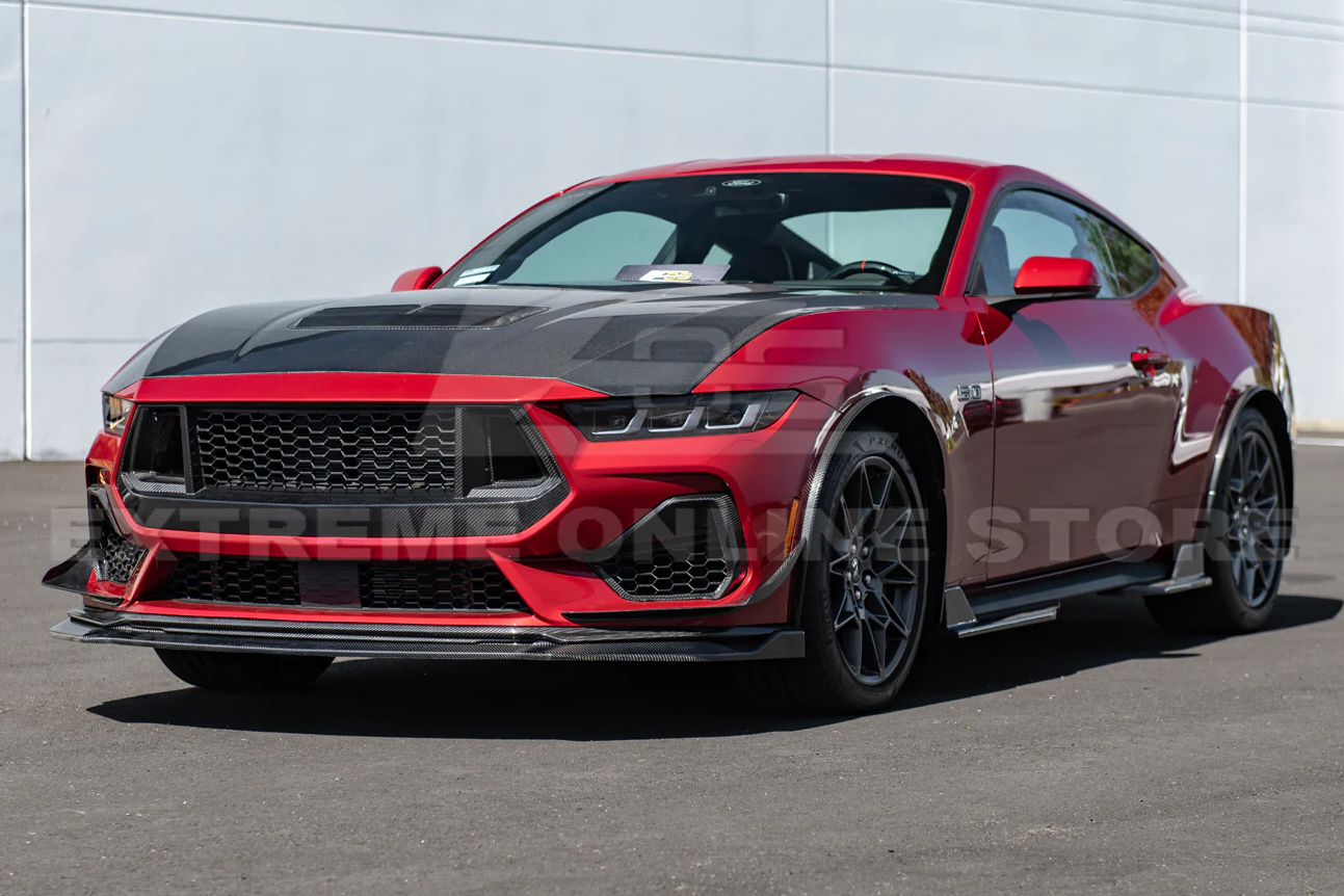 2024+ Mustang 650 Carbon Fiber Front Splitter Lip