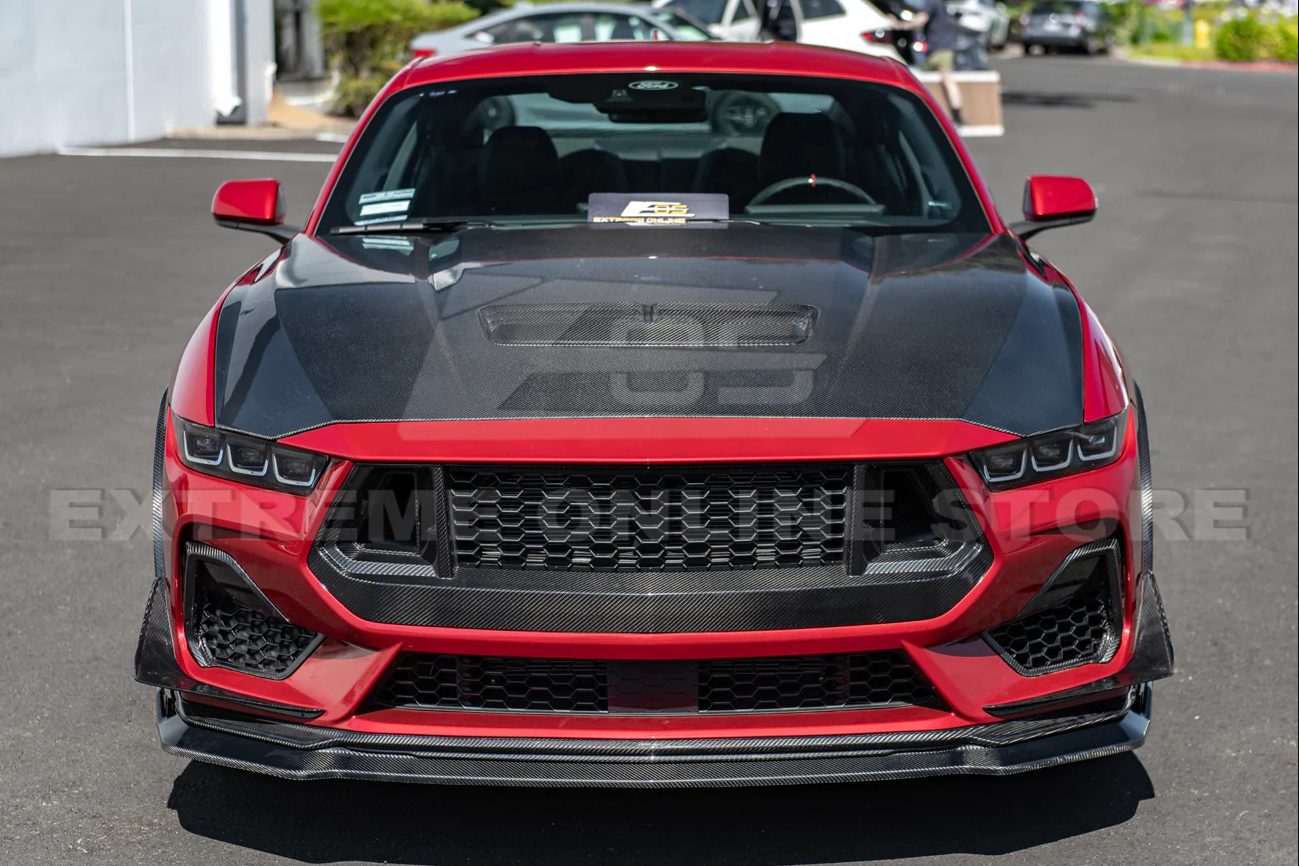 2024+ Mustang 650 Carbon Fiber Front Splitter Lip