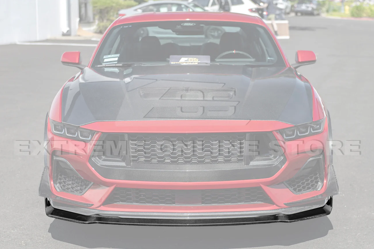 2024+ Mustang 650 Carbon Fiber Front Splitter Lip