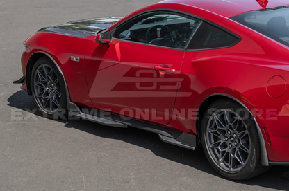 2024+ Mustang Carbon Fiber Fender Flares &amp; Mud Flaps