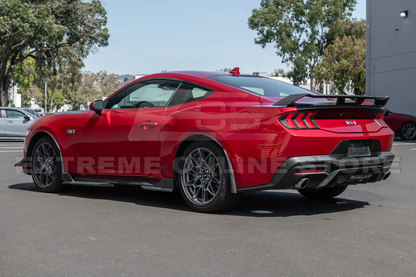 2024+ Mustang Carbon Fiber Fender Flares &amp; Mud Flaps