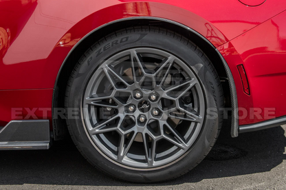 2024+ Mustang Carbon Fiber Fender Flares &amp; Mud Flaps