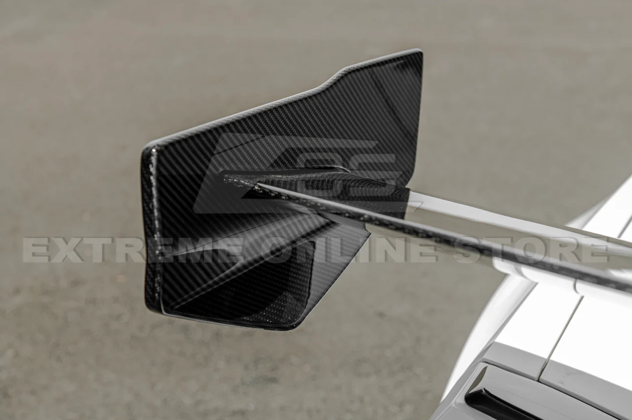 2014 - 19 C7 Corvette Carbon Fiber ZR1 Extended Rear High Wing Spoiler