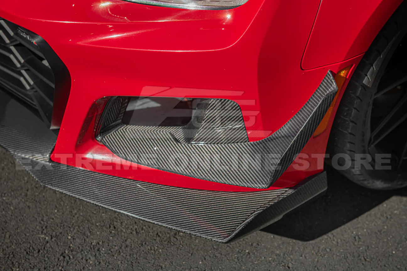 2017 - 23 Camaro Carbon Fiber ZL1 1LE Front Splitter Lip