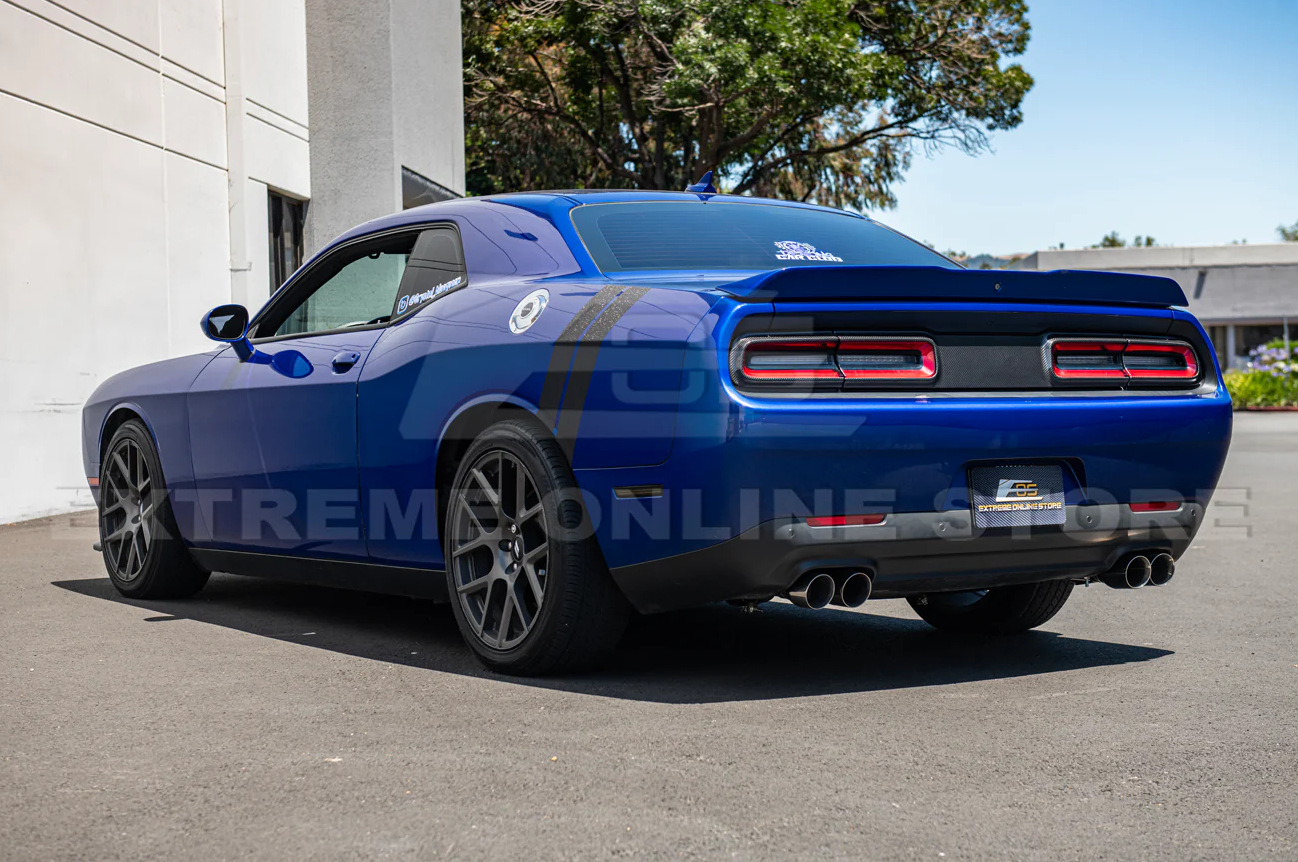 2015 - 23 Challenger Rear Tail Light Carbon Fiber Bezel Cover