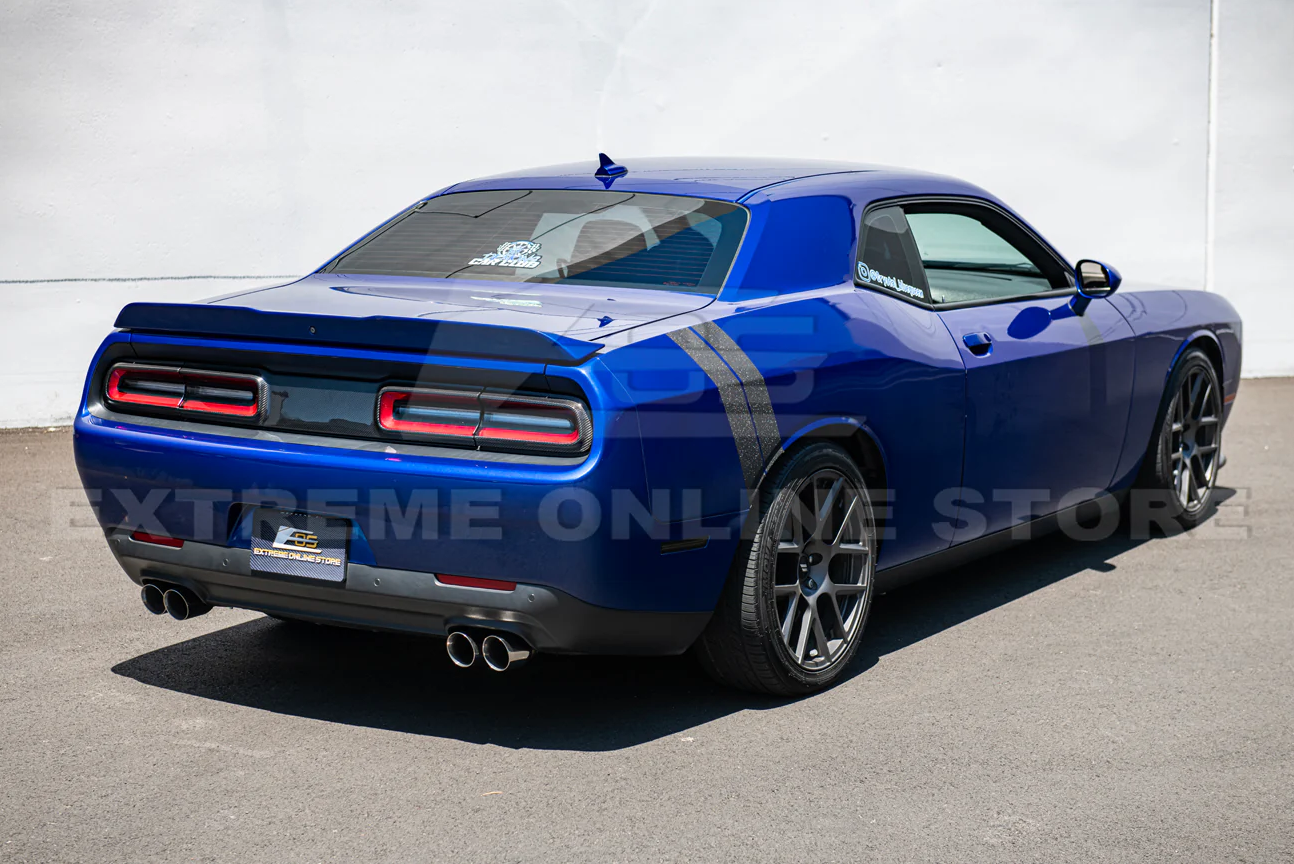 2015 - 23 Challenger Rear Tail Light Carbon Fiber Bezel Cover