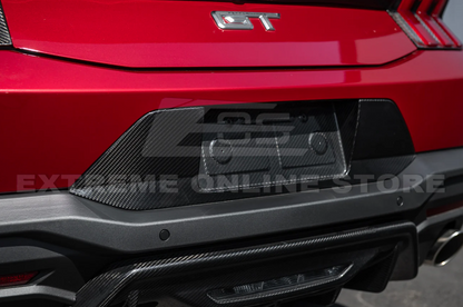 2024+ Mustang License Plate Frame Backing