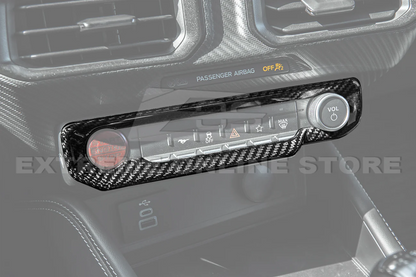 2024+ Mustang Carbon Fiber Interior AC Control Panel Cover