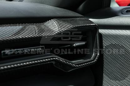 2024+ Mustang Carbon Fiber Passenger AC Outlet Cover