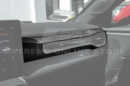 2024+ Mustang Carbon Fiber Passenger AC Outlet Cover