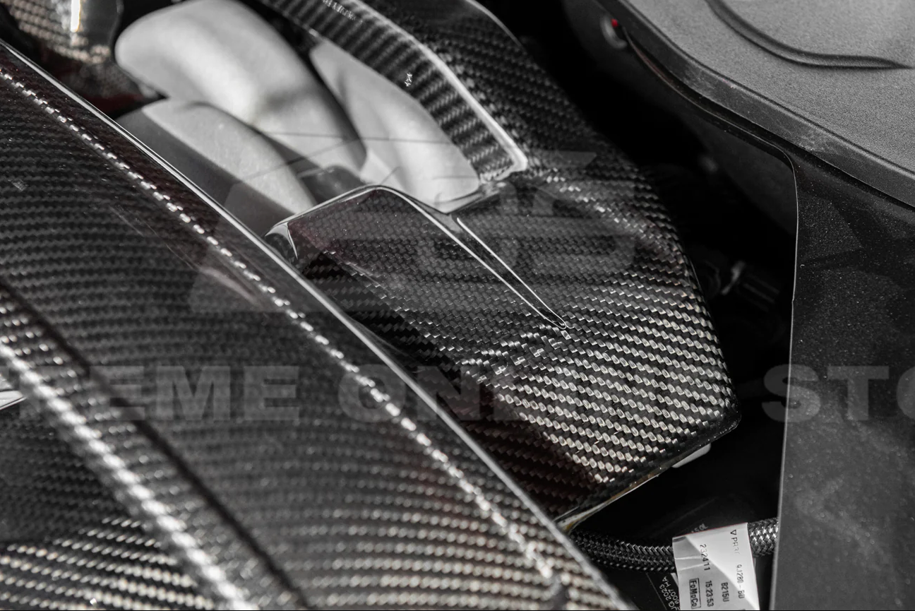 2024+ Mustang GT Dark Horse Carbon Fiber 5.0L Engine Valve Cover